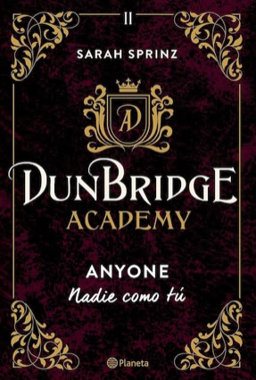 Cover Sarah Sprinz: Dunbridge Academy 2 – Anyone (Planeta, Spanien)